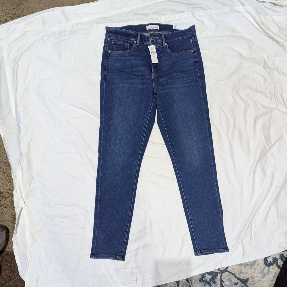 Denim Blue Skinny Jeans